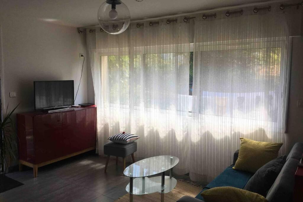 Bel Appartement En Rez De Jardin, 10Min Centre Et 300M Quais De Seine Wifi Ruan Exterior foto